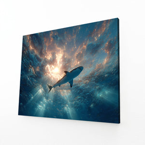 Sky Shark Canvas