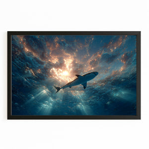 Sky Shark Canvas