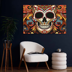 Smiling Skull Wall Art | MusaArtGallery™