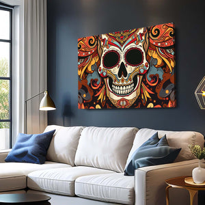 Smiling Skull Wall Art | MusaArtGallery™