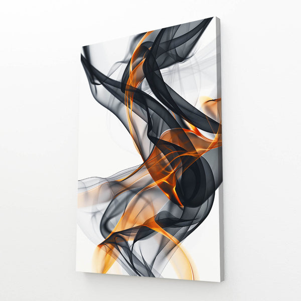 Smoky Flow Abstract Art | MusaArtGallery™