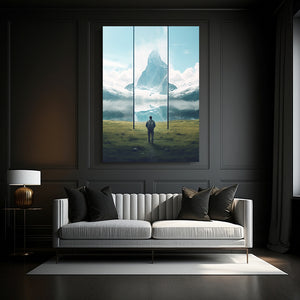 Smoky Mountain Canvas Wall Art | MusaArtGallery™ 