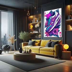 Sneaker Heart Playing Card Art | MusaArtGallery™ 