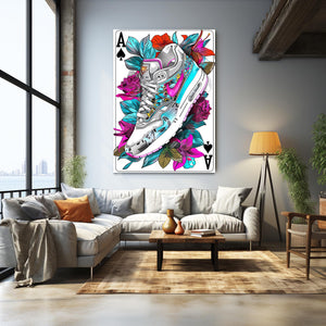 Sneaker Spades Playing Card Art | MusaArtGallery™ 