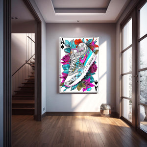 Sneaker Spades Playing Card Art | MusaArtGallery™ 