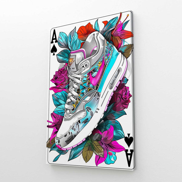 Sneaker Spades Playing Card Art | MusaArtGallery™ 
