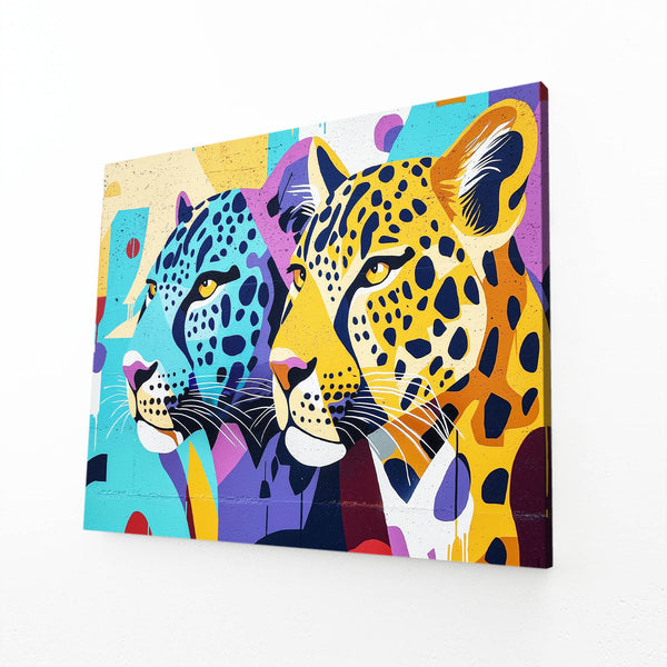 Snow Leopard Canvas Wall Art