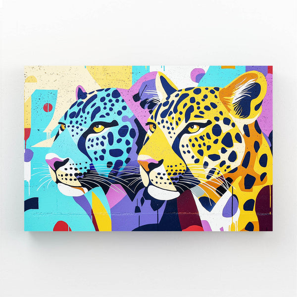 Snow Leopard Canvas Wall Art