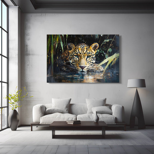 Snow Leopard Wall Art