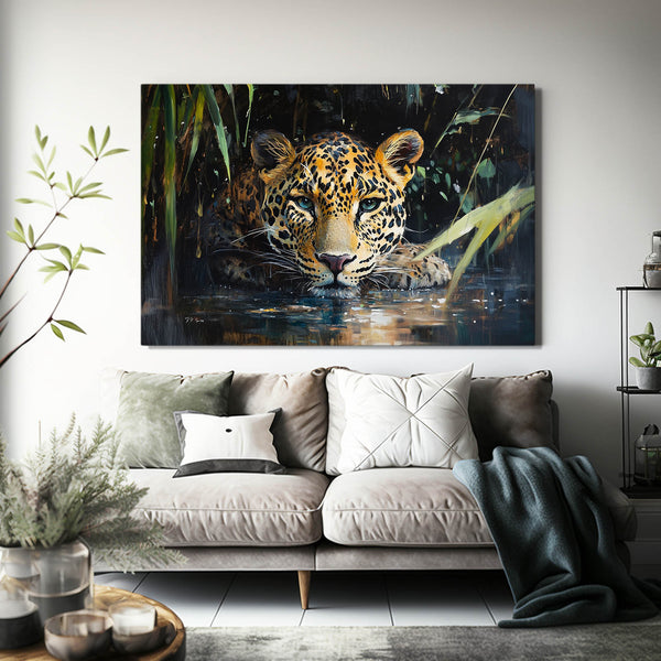 Snow Leopard Wall Art