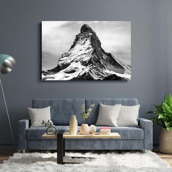 Snow Mountain Wall Art | MusaArtGallery™ 