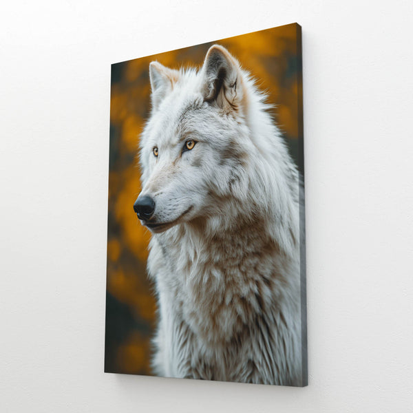 Snow Wolf Canvas Art  | MusaArtGallery™Galaxy Wolf Art  | MusaArtGallery™