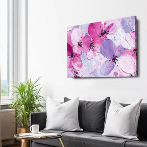 Soft Pink Cherry Blossom Flower Art