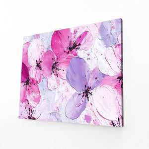 Soft Pink Cherry Blossom Flower Art