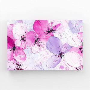 Soft Pink Cherry Blossom Flower Art