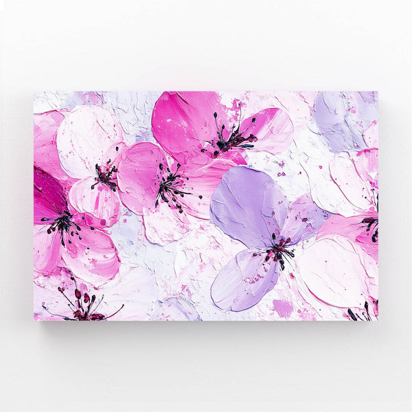 Soft Pink Cherry Blossom Flower Art
