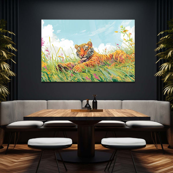 Soft Tiger Wall Art | MusaArtGallery™