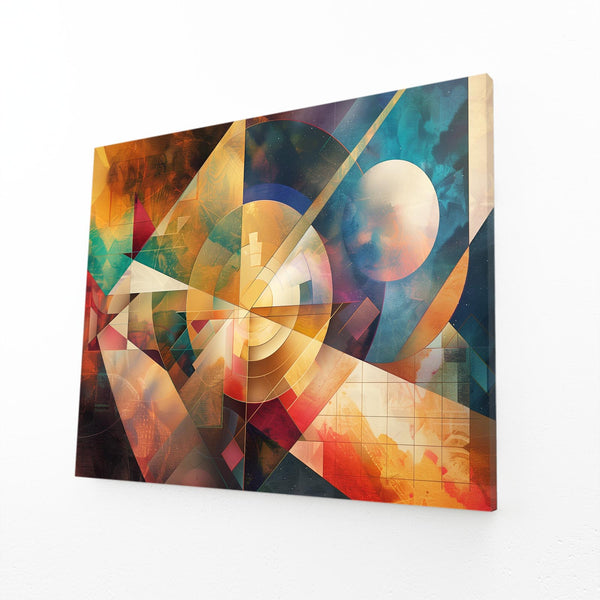 Solar Symphony Geometric Art | MusaArtGallery™