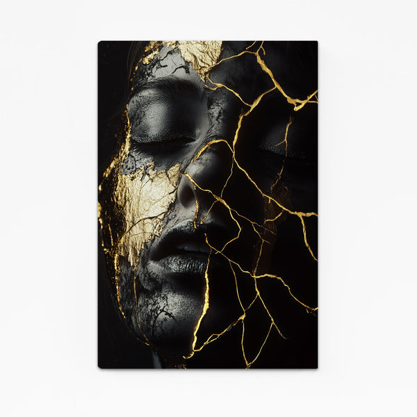 Soul Black Abstract Art