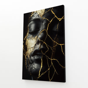 Soul Black Abstract Art
