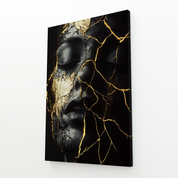 Soul Black Abstract Art