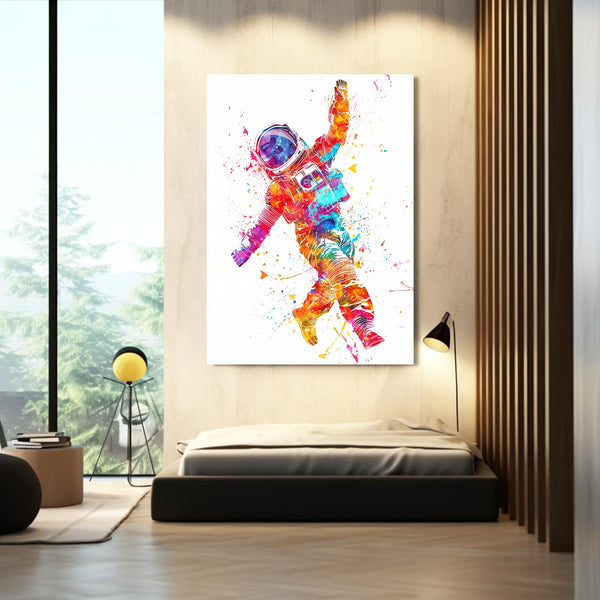 Space Astronaut Flying Art  | MusaArtGallery™