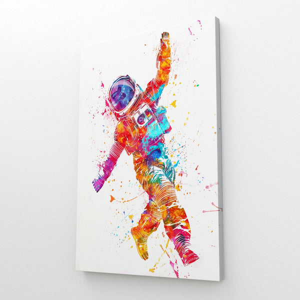 Space Astronaut Flying Art  | MusaArtGallery™