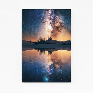 Space Cactus Art Print