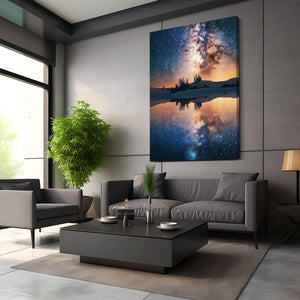 Space Cactus Art Print