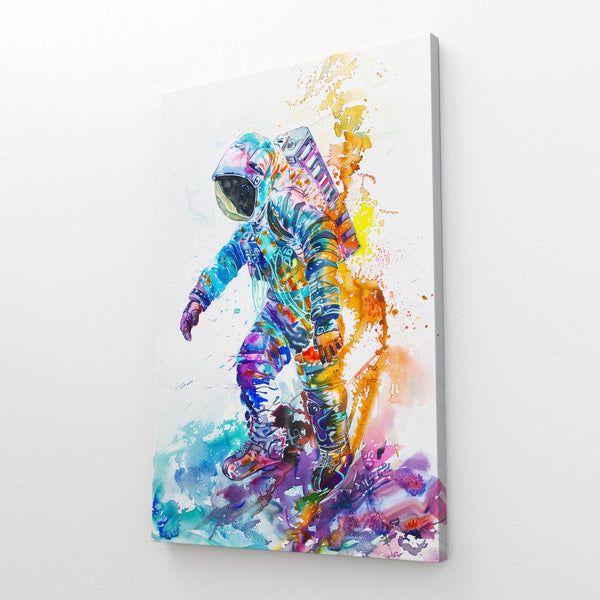 Space color Astronaut Art  | MusaArtGallery™