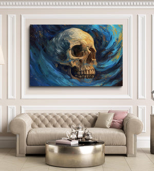 Space Demon Skull Art | MusaArtGallery™