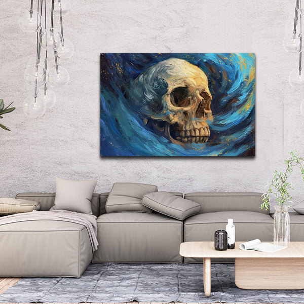 Space Demon Skull Art | MusaArtGallery™