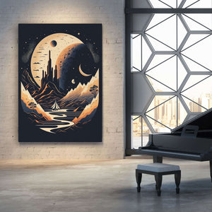 Space Drawing Art | MusaArtGallery™