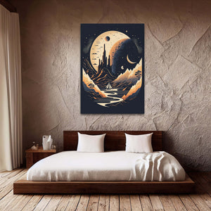Space Drawing Art | MusaArtGallery™