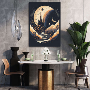 Space Drawing Art | MusaArtGallery™