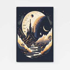 Space Drawing Art | MusaArtGallery™