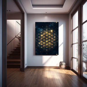 Space Flower Of Life Art