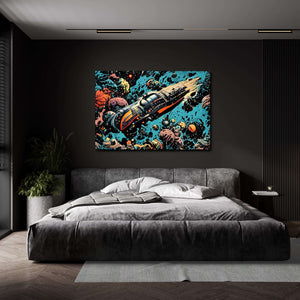 Space Graffiti Art | MusaArtGallery™