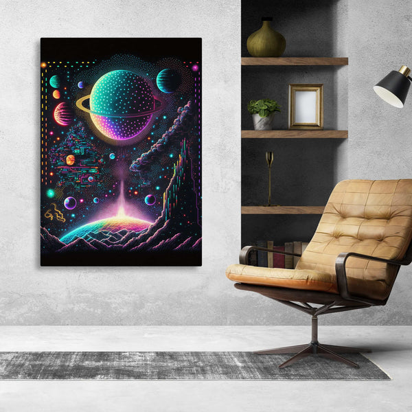 Space Line Art | MusaArtGallery™