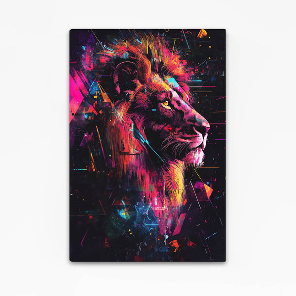 Spectral Lion Wall Art | MusaArtGallery™