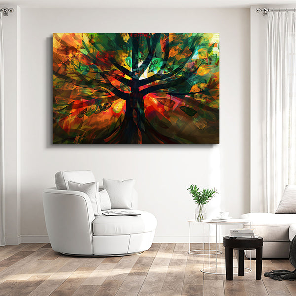 Spectrum Bloom Tree Art | MusaArtGallery™