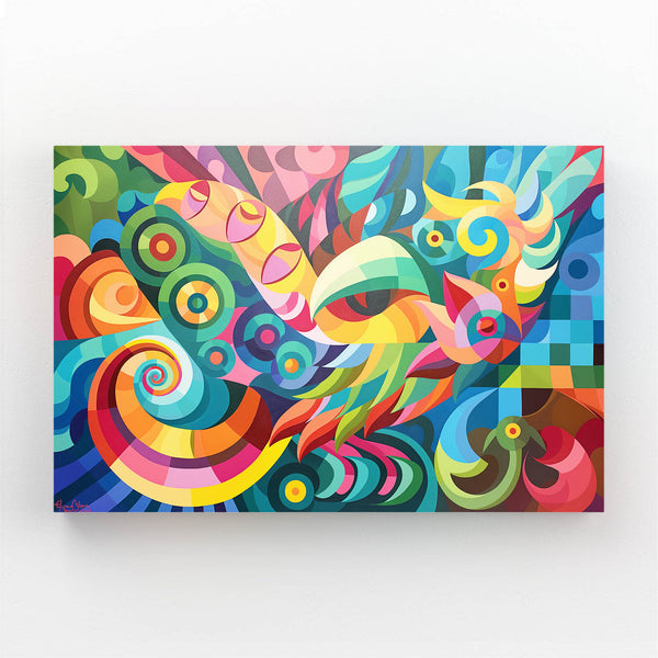 Spiral Motion Mexican Wall Art | MusaArtGallery™