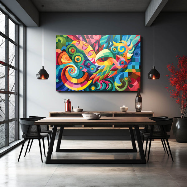 Spiral Motion Mexican Wall Art | MusaArtGallery™