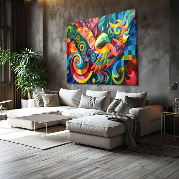 Spiral Motion Mexican Wall Art | MusaArtGallery™