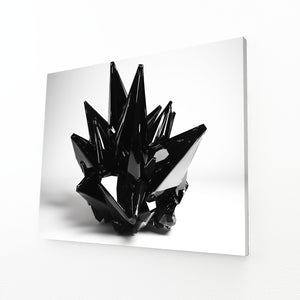 Spirale Black Abstract Artwork