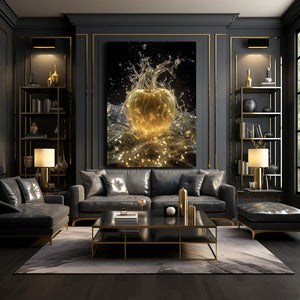 Splash Apple Art