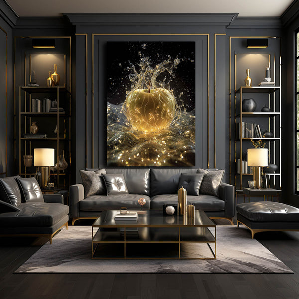 Splash Apple Art