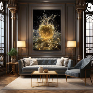 Splash Apple Art
