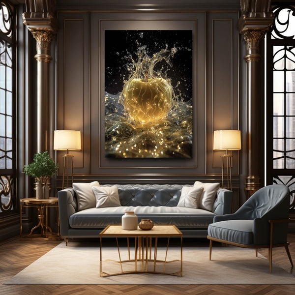 Splash Apple Art
