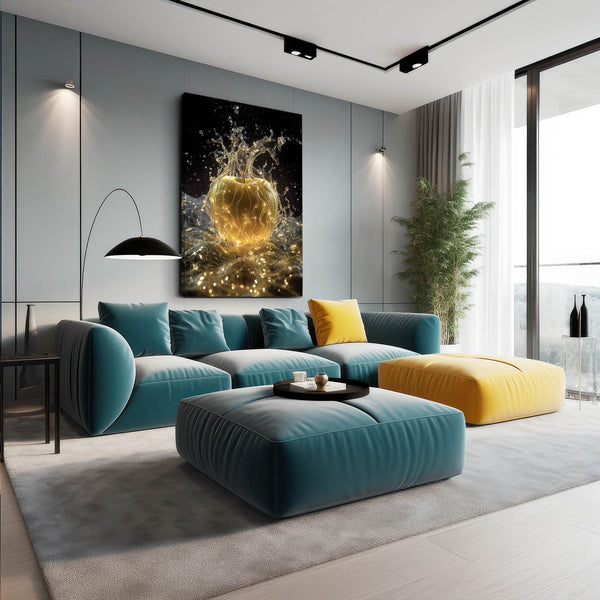 Splash Apple Art